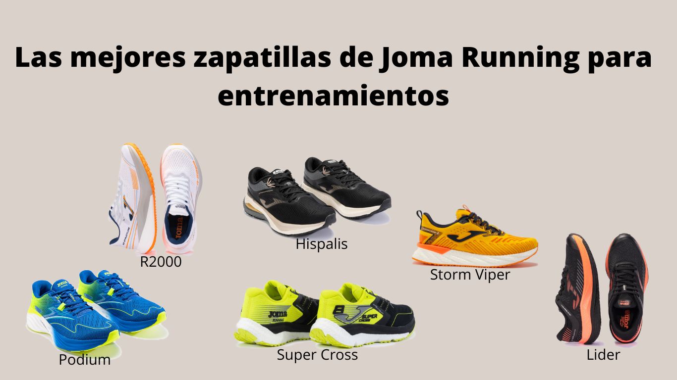 Las mejores zapatillas de Joma running para entrenamientos
