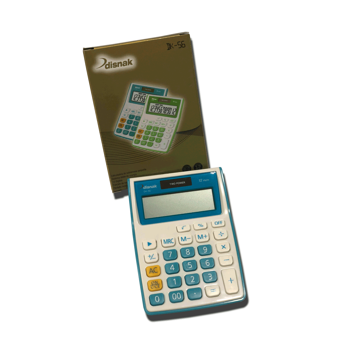 Calculadora Disnak 12 Digitos DK-56