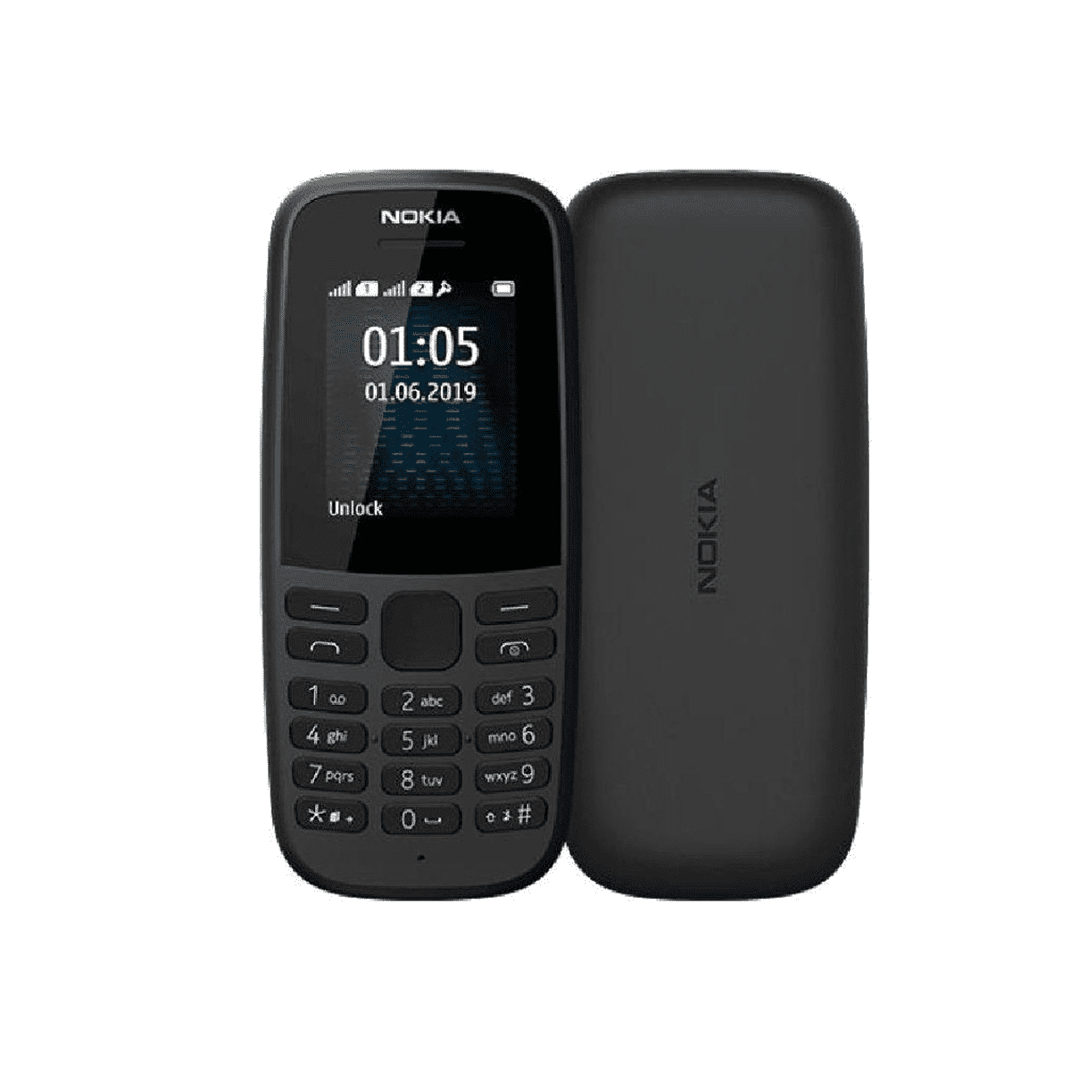 Nokia 105 Dual Negro