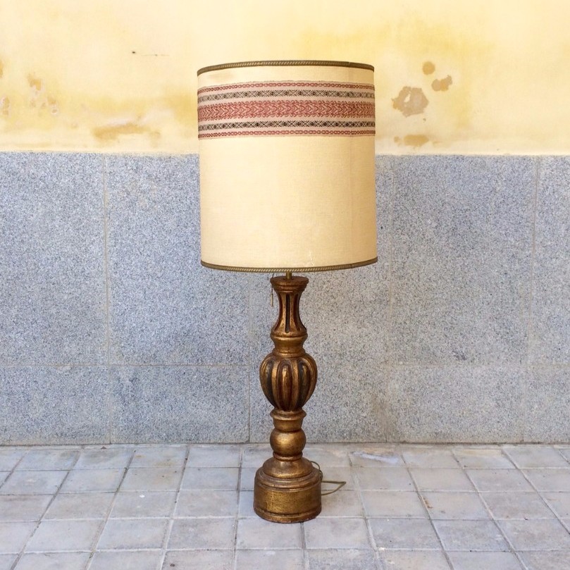 lámpara española años 70