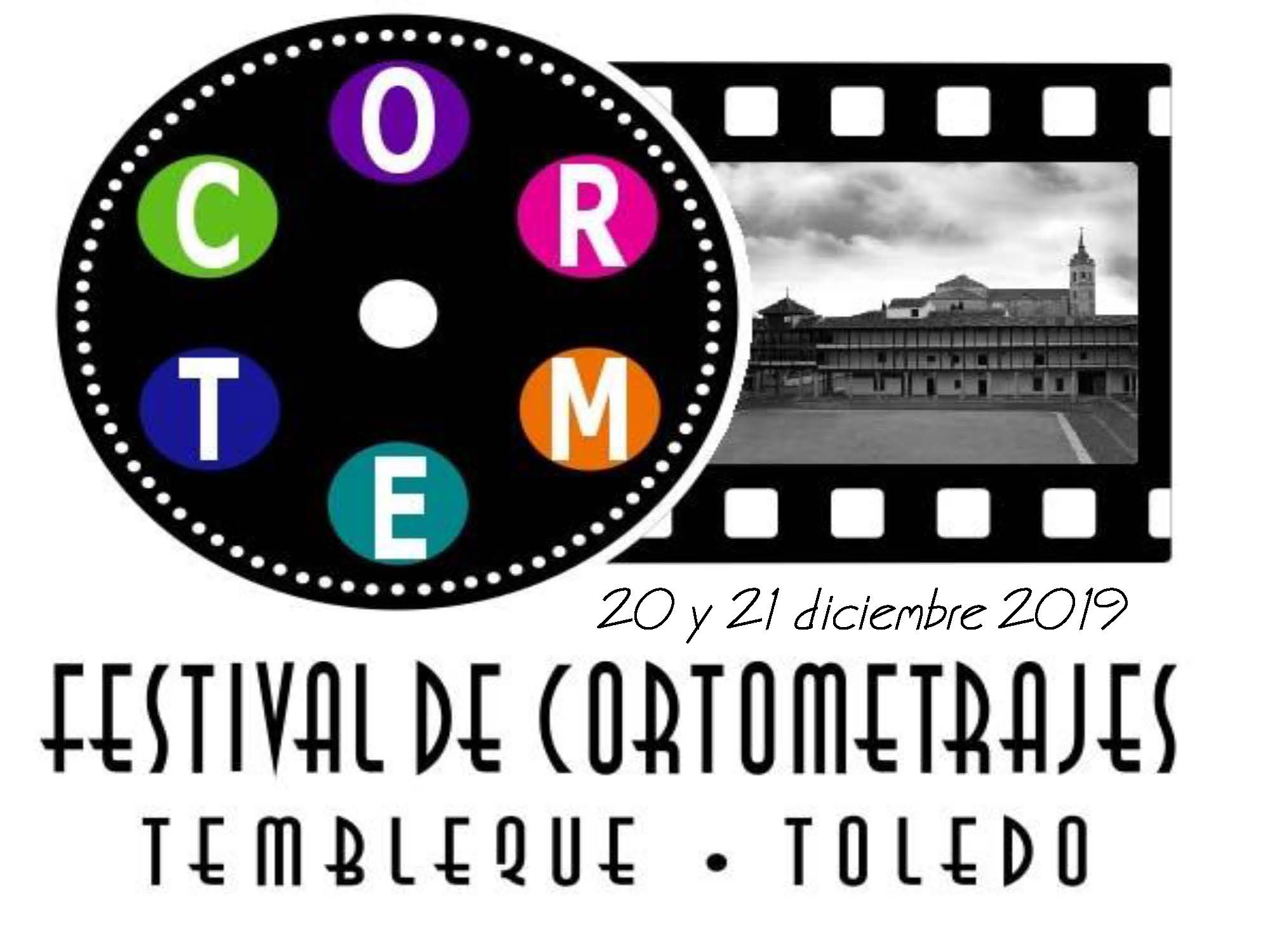 Cartel del Festival de Cortos organizado por el Ayuntamiento de Tembleque