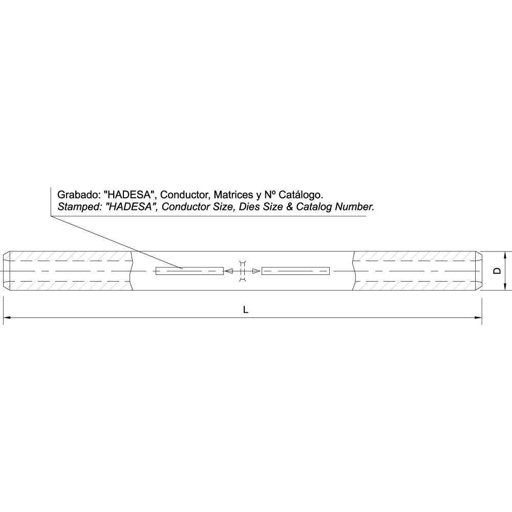 Manguito Comp Cable Acero