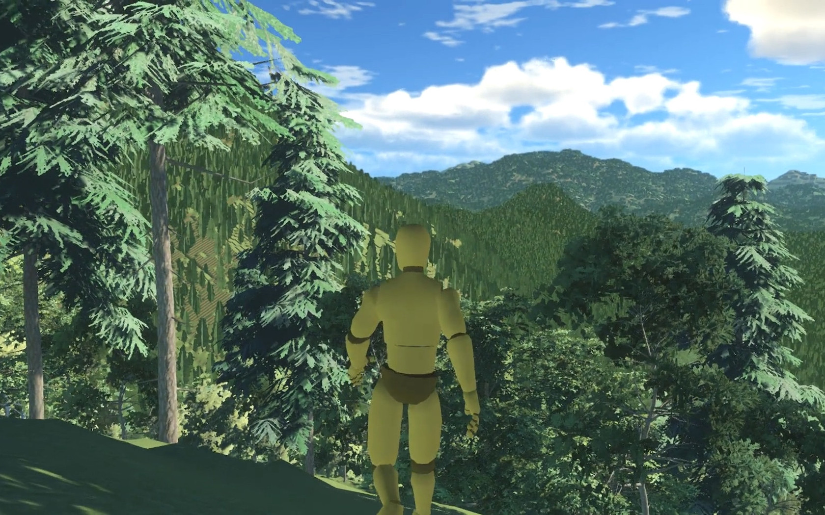 Terrain Forest Generator Procedural Game Videogame Mist Realms MistRealms Unity