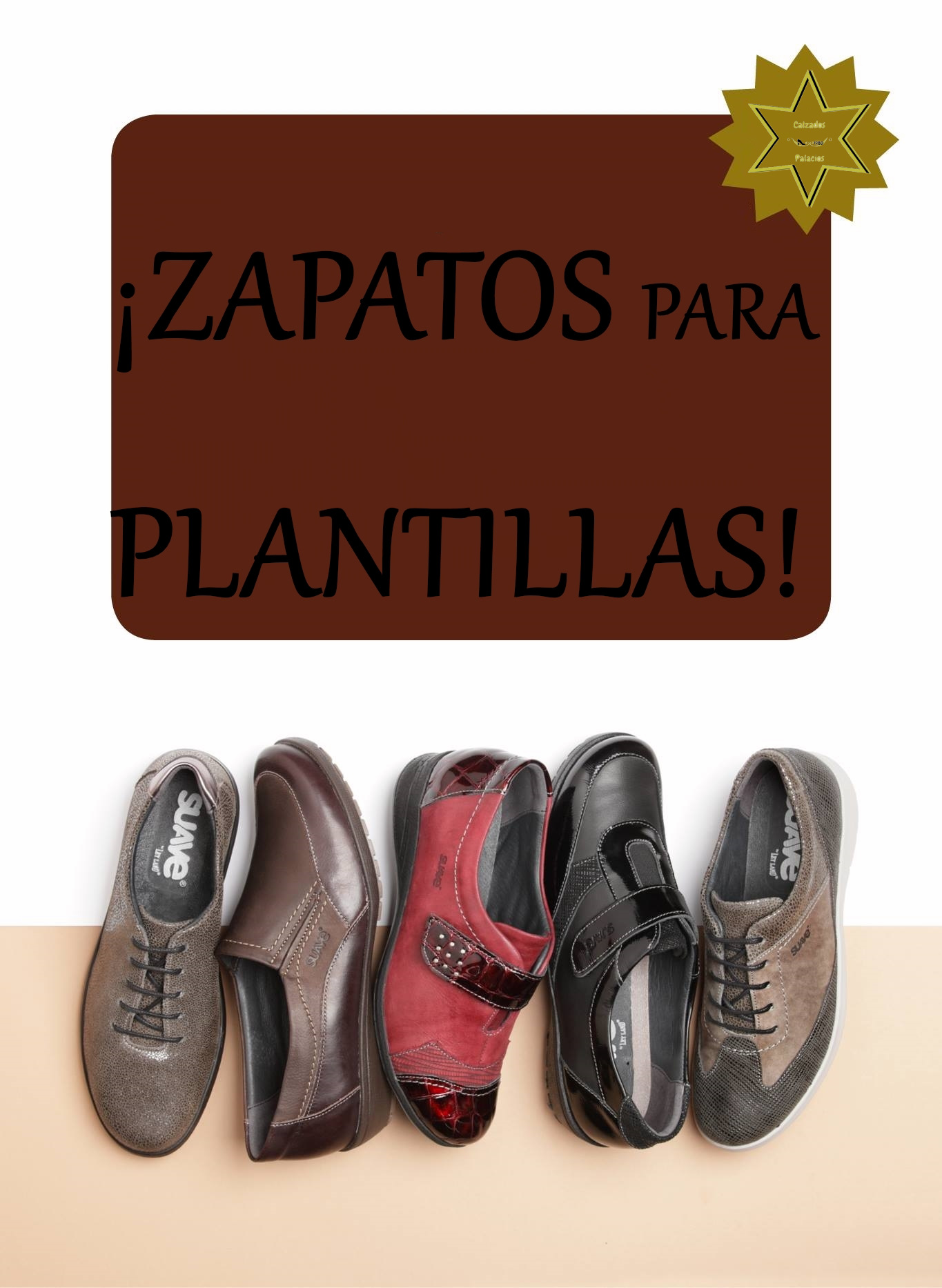 Zapatos para Plantillas de Hombre, Ancho Especial y Ortopédico