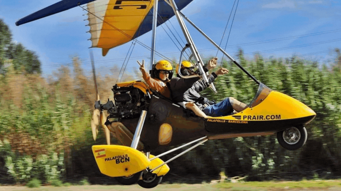 trike flight aerodrome palafolls