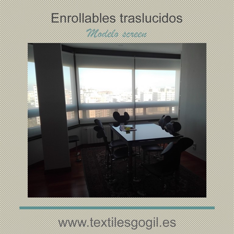 enrollables de screen a medida
www.textilesgogil.es