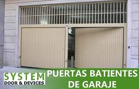 Puertas de garaje en Valencia