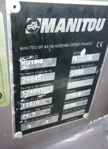 MANITOU MT1840P 4x4 MU0507F