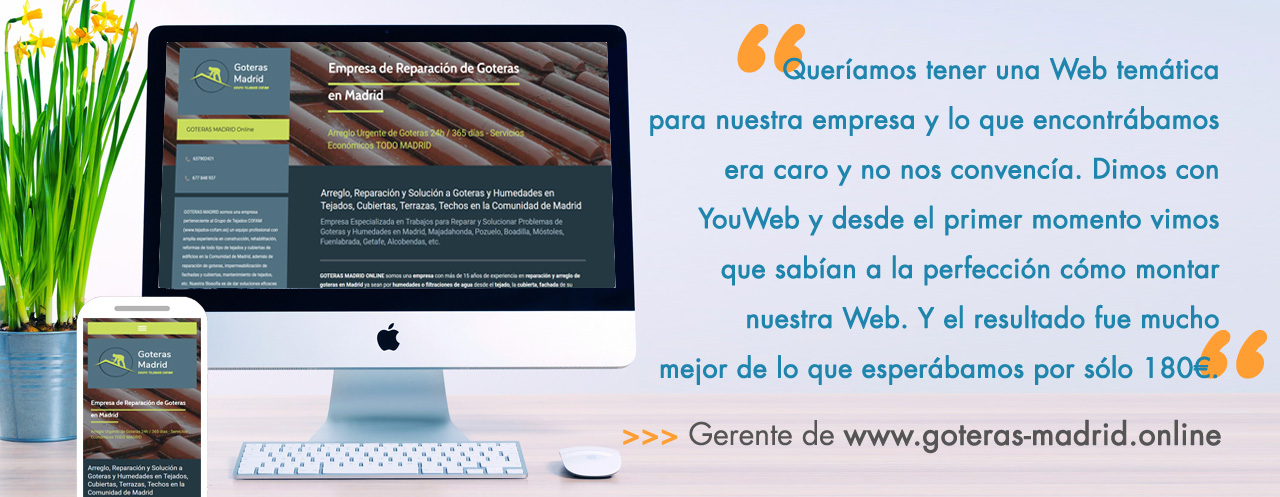 Empresas diseño web economico en Madrid