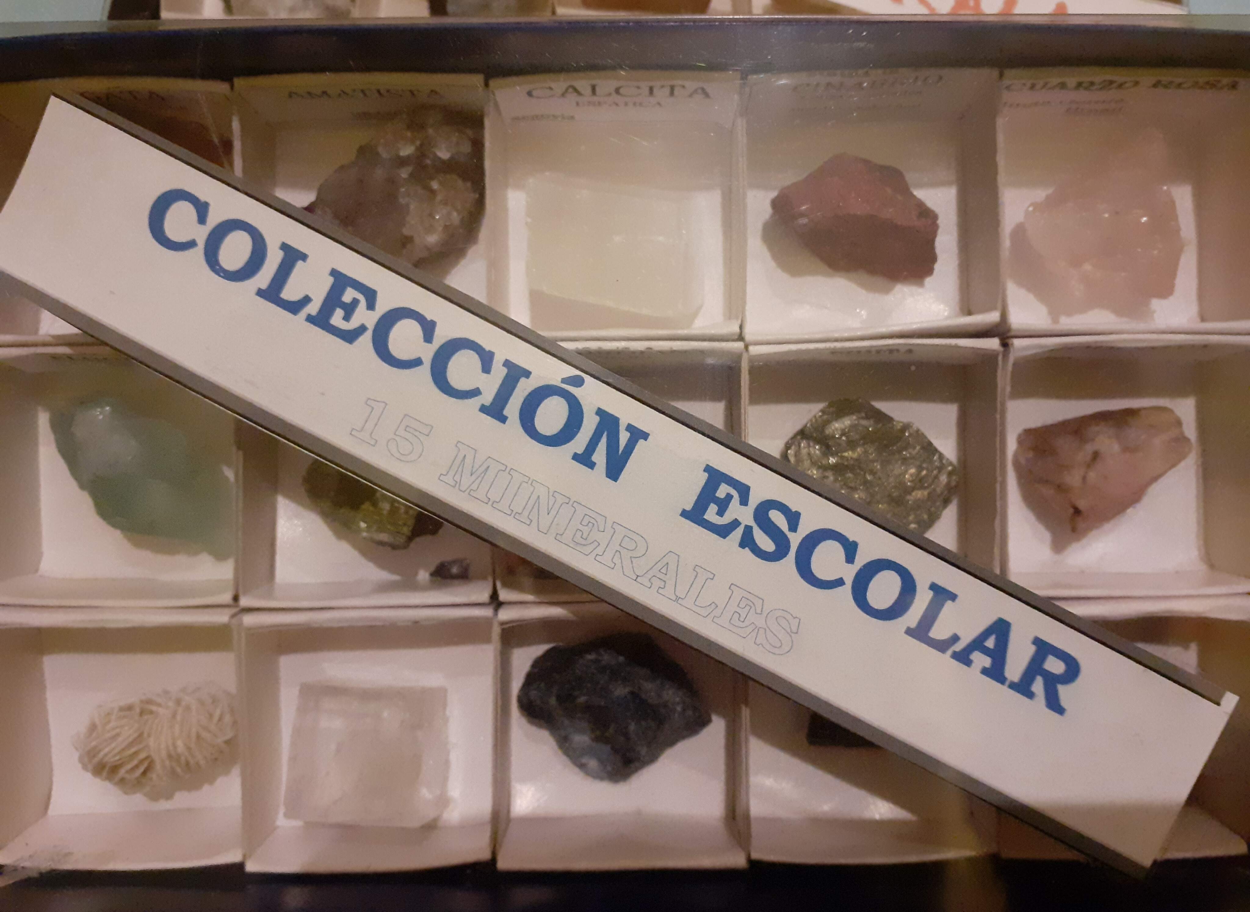 Colección de minerales del mundo