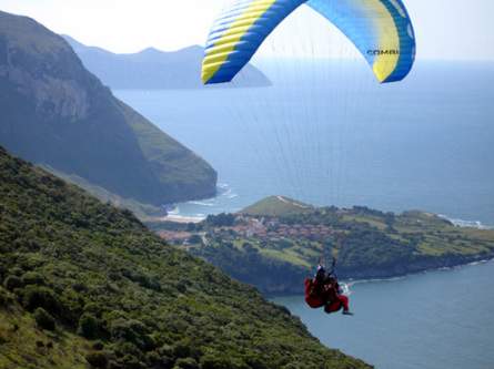 parapente en Cantabria