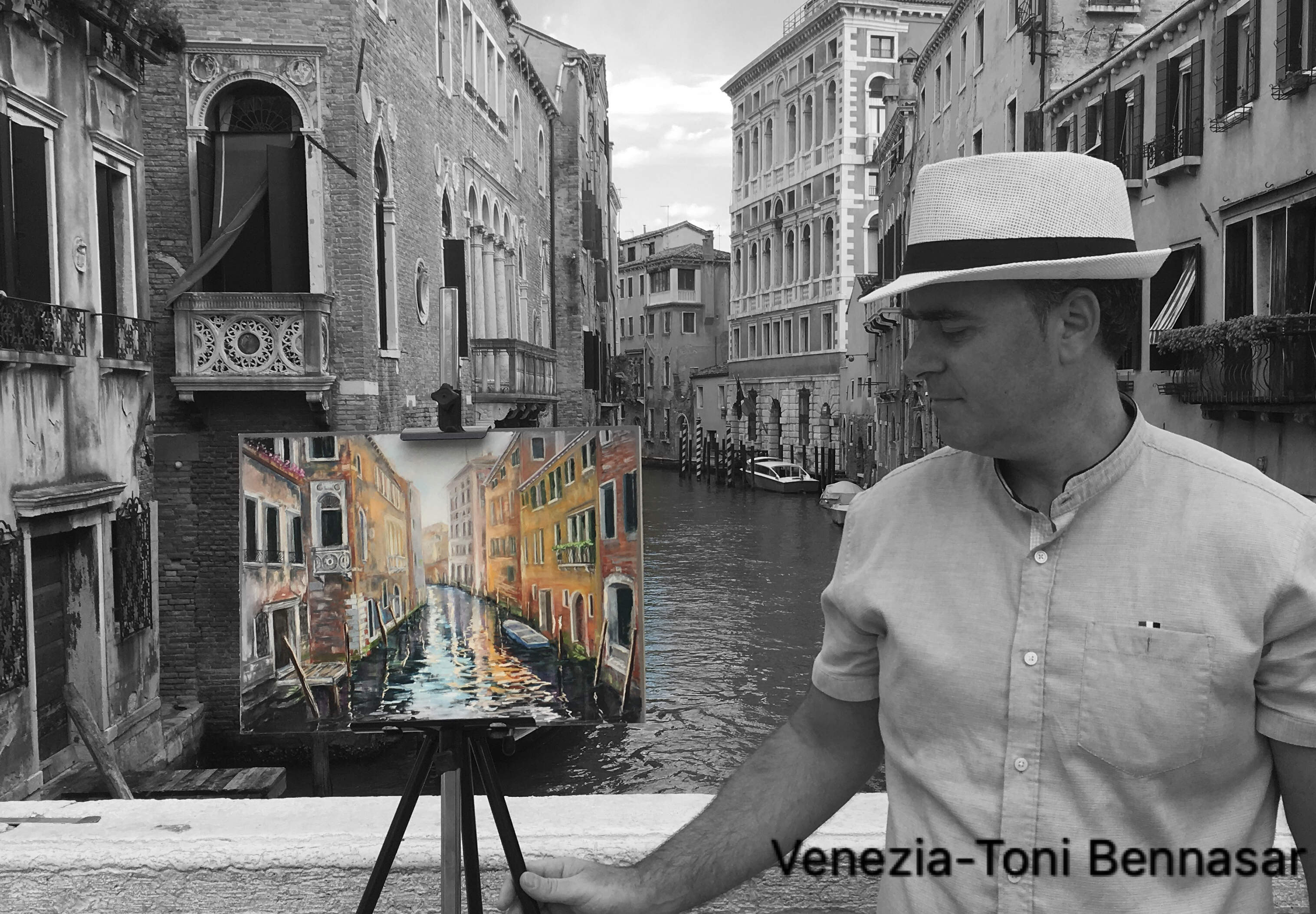 Mi experiencia pintando en Venecia