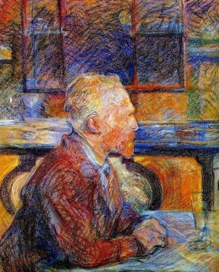 Vincent van Gogh en la mirada de Toulouse Lautrec.