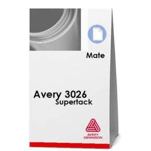 Avery MPI 3026 Monomérico Blanco Mate Supertack