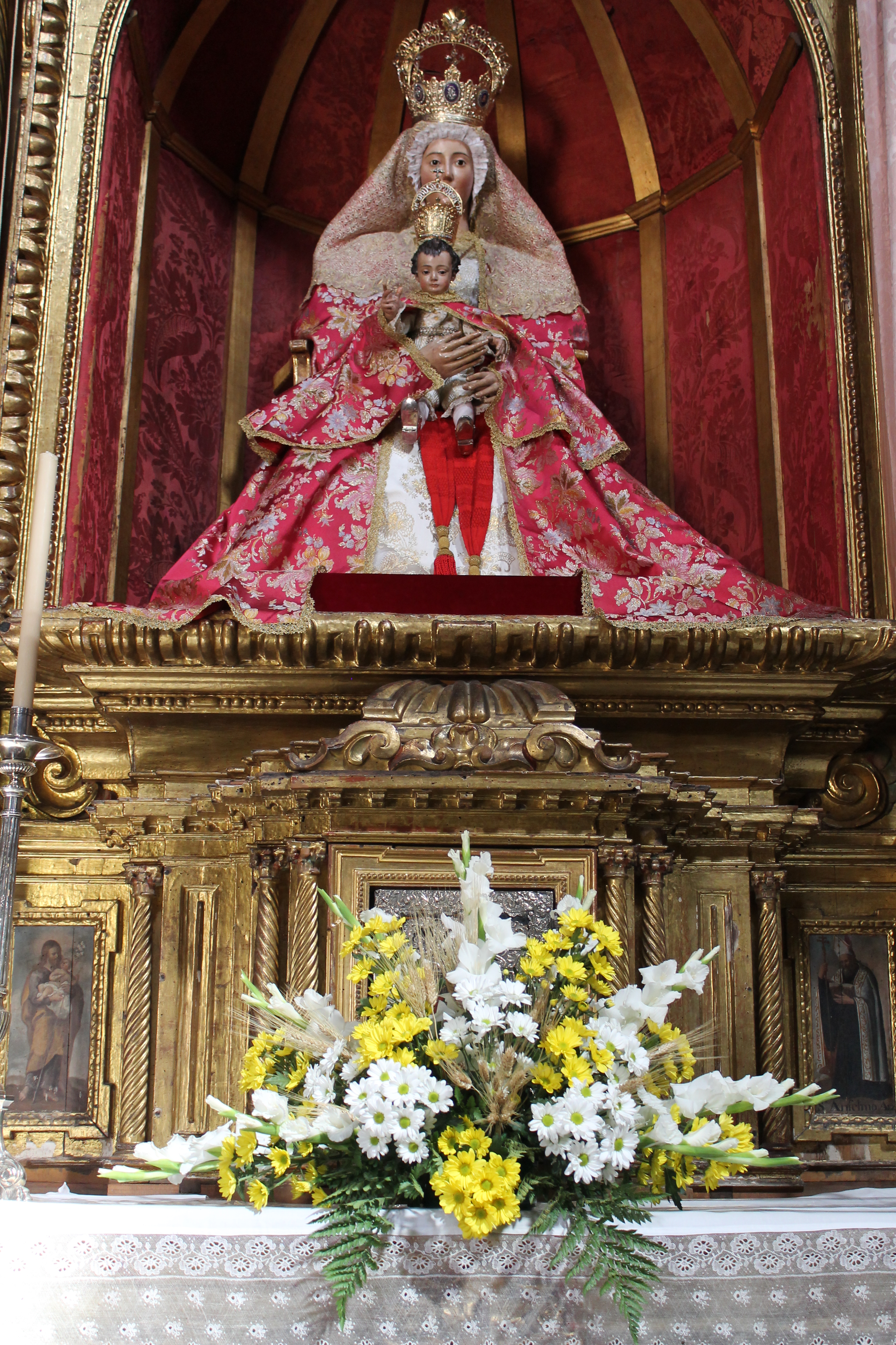Virgen de los Reyes, Monasterio San Clemente