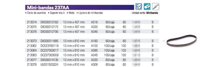 bandas 237aa 3m