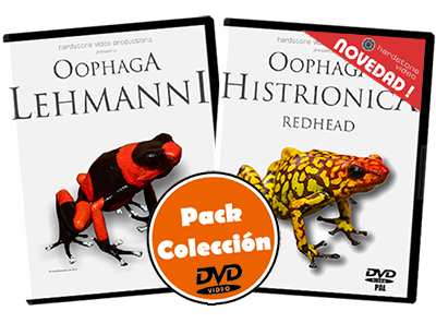Pelicula DVD Oophaga Lehmanni & Histrionica