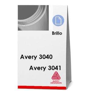 Avery MPI 3040 y 3041 Vinilo Monomérico Transparente Brillo