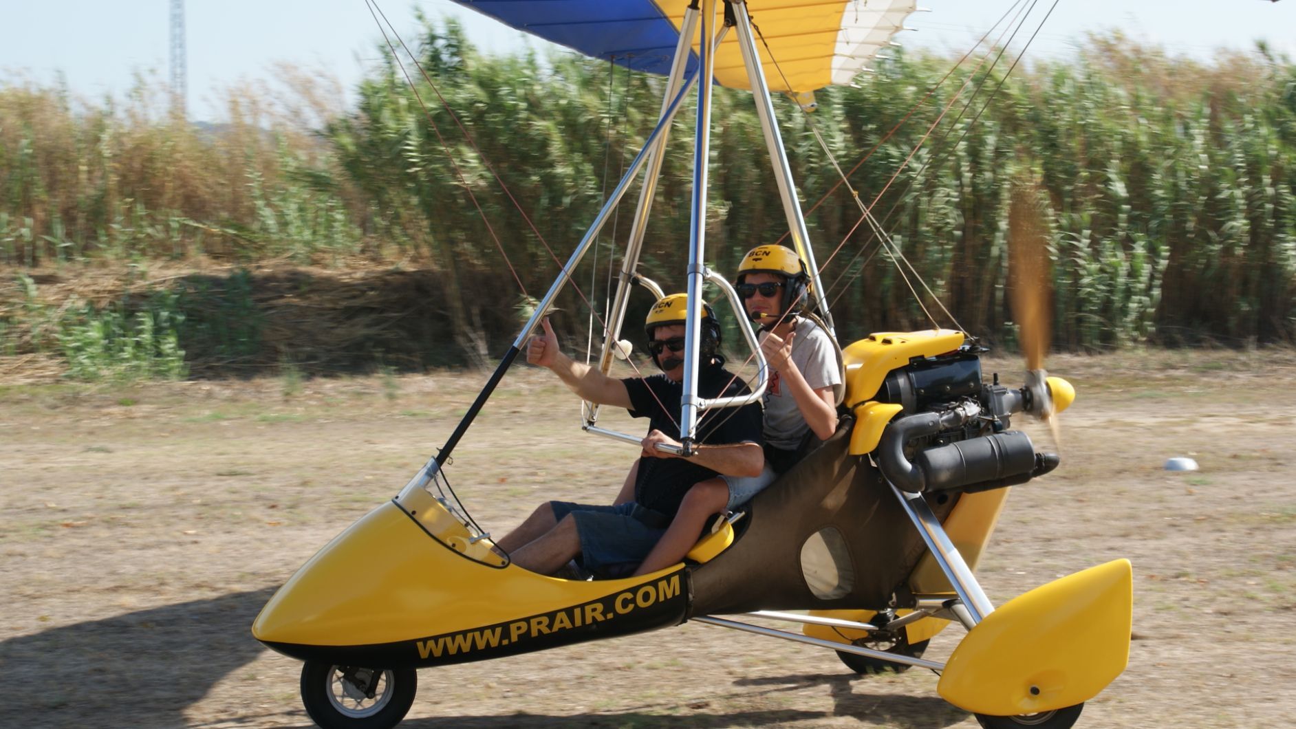 trike flight aerodrome palafolls