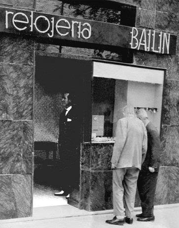 Joyería Relojería Bailín. Marzo 1968