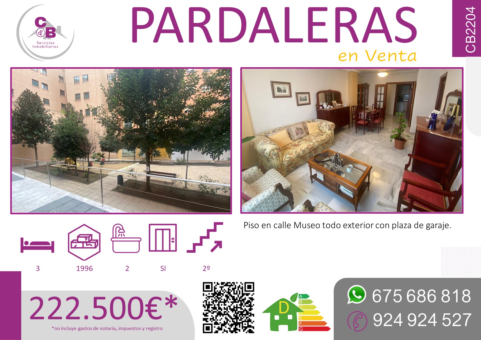 Se vende piso en Badajoz
