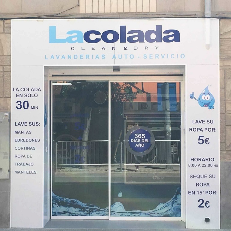Fachada de La Colada Clean & Dry