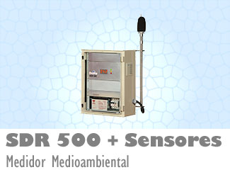 Medidor ambiental con sensor